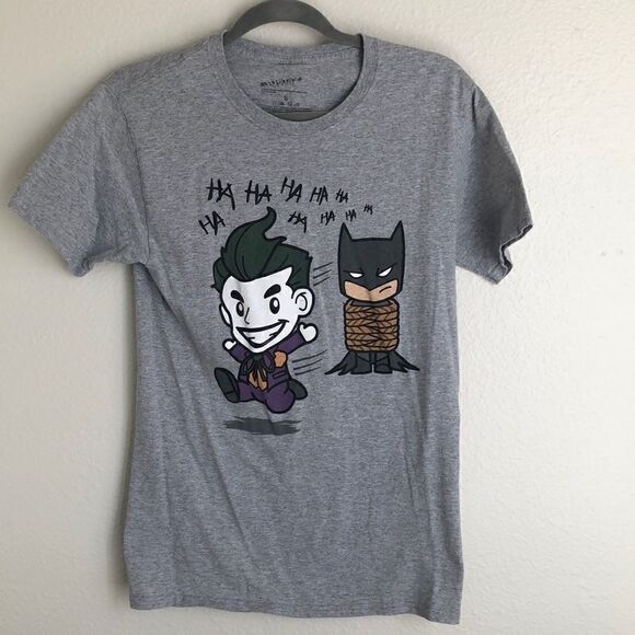 Batman and Joker Justice League tshirt - Picture 1 of 4